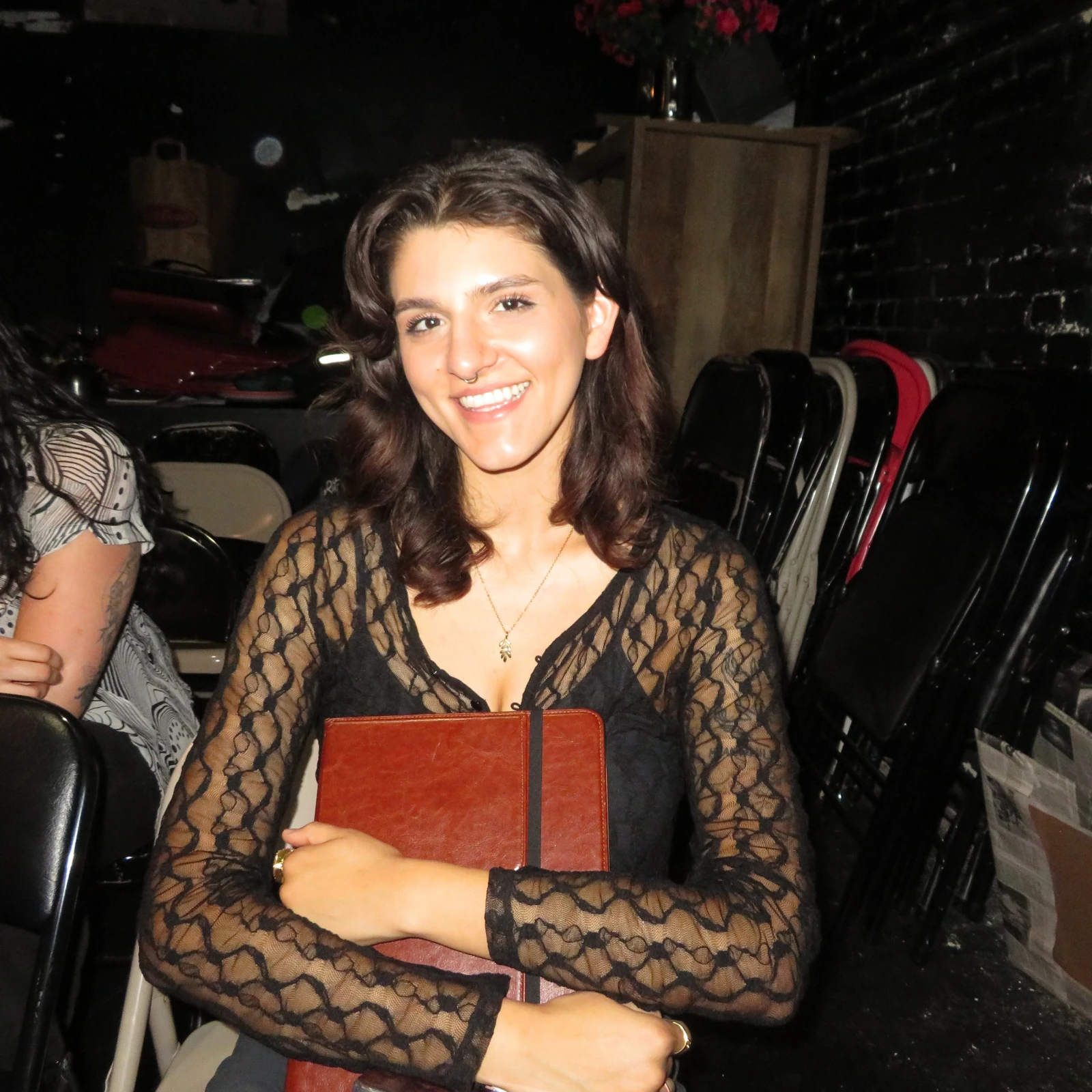 Lucy Murphy smiling at the camera